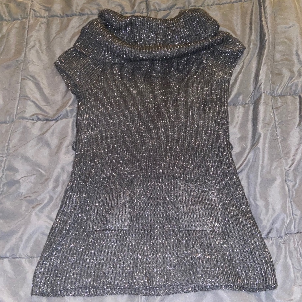 Candies Black Sweater Dress Size XL